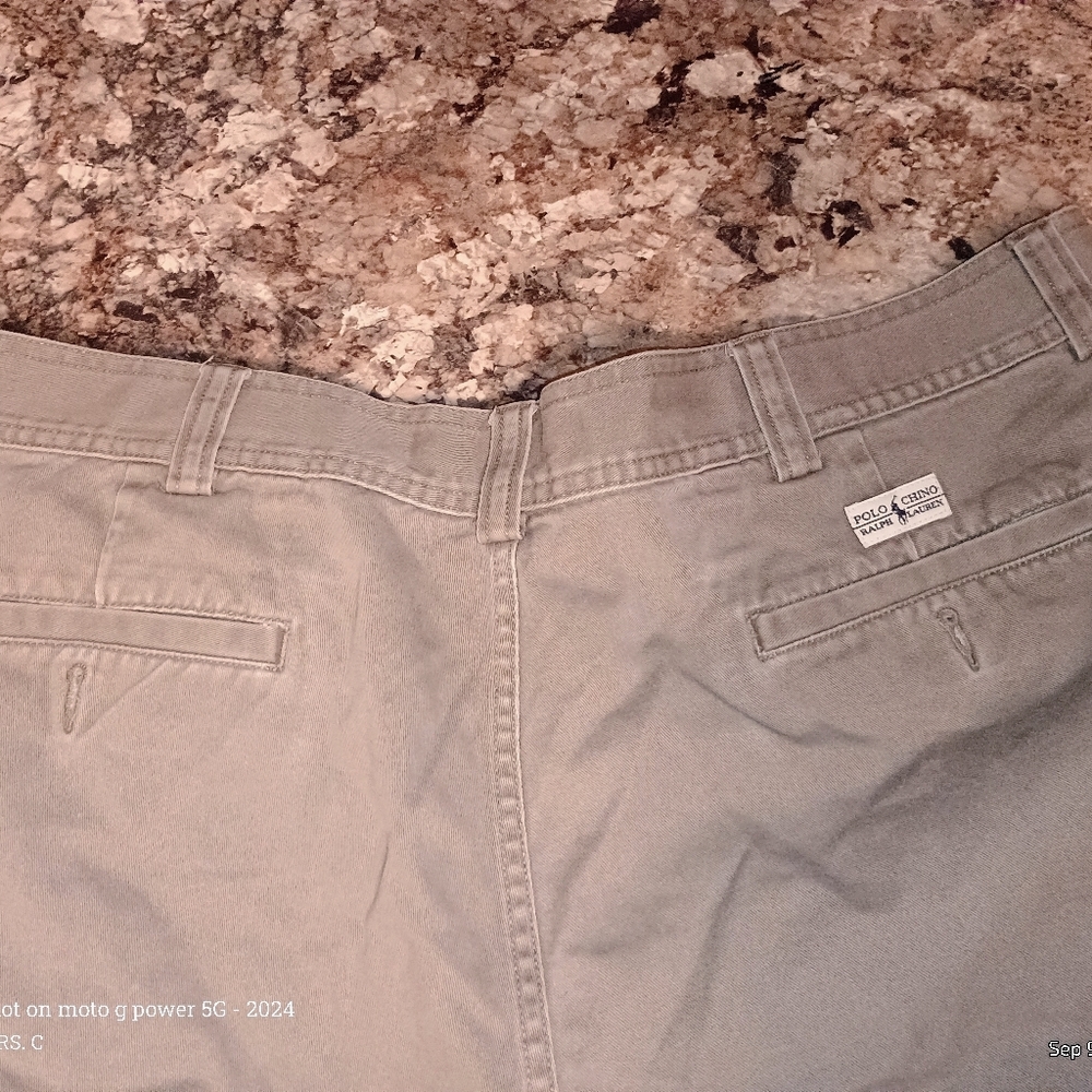 Ralph Lauren Polo Men's Khaki Cargo Shorts 38 - Picture 3 of 4